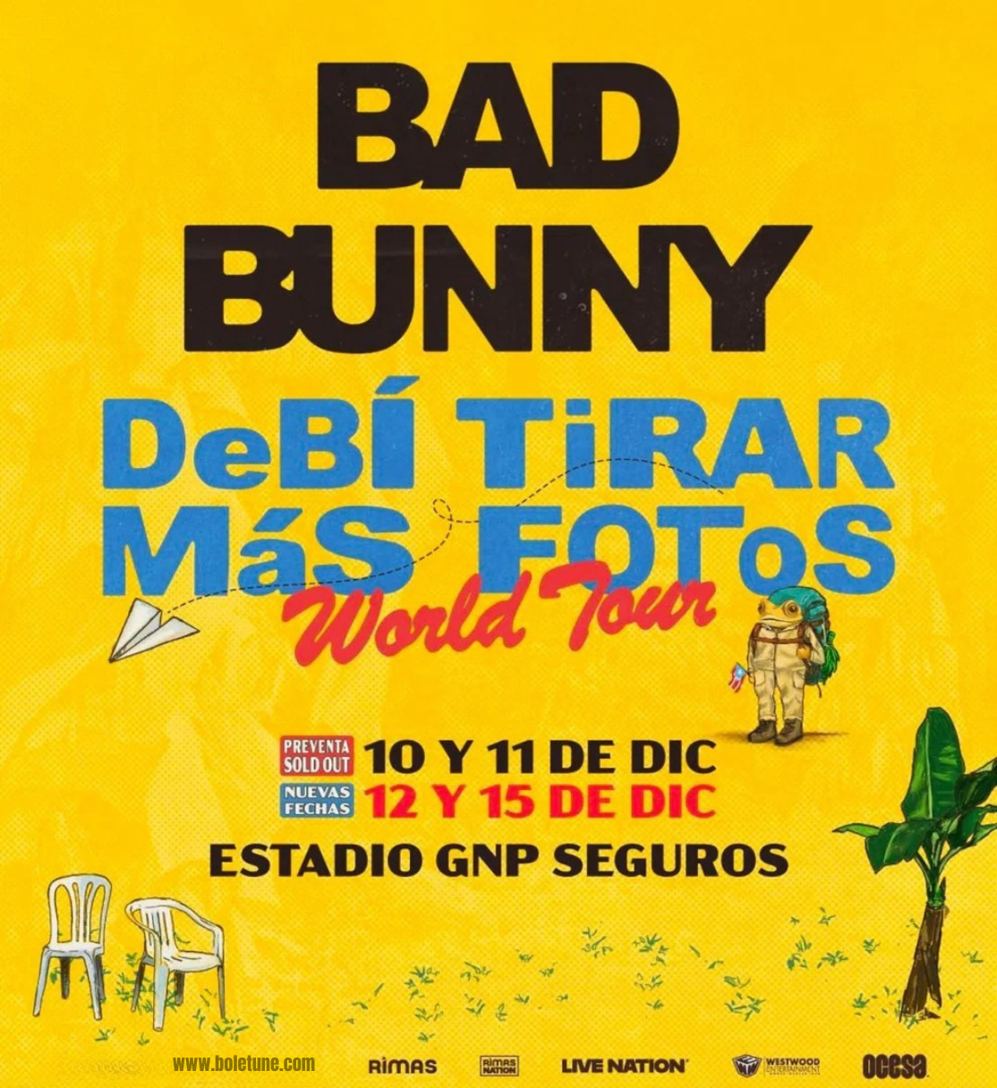 Bad Bunny - DeBÍ TiRAR MáS FOToS World Tour