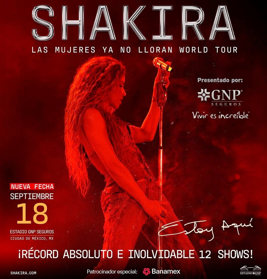 Shakira - Las Mujeres Ya No Lloran - World Tour